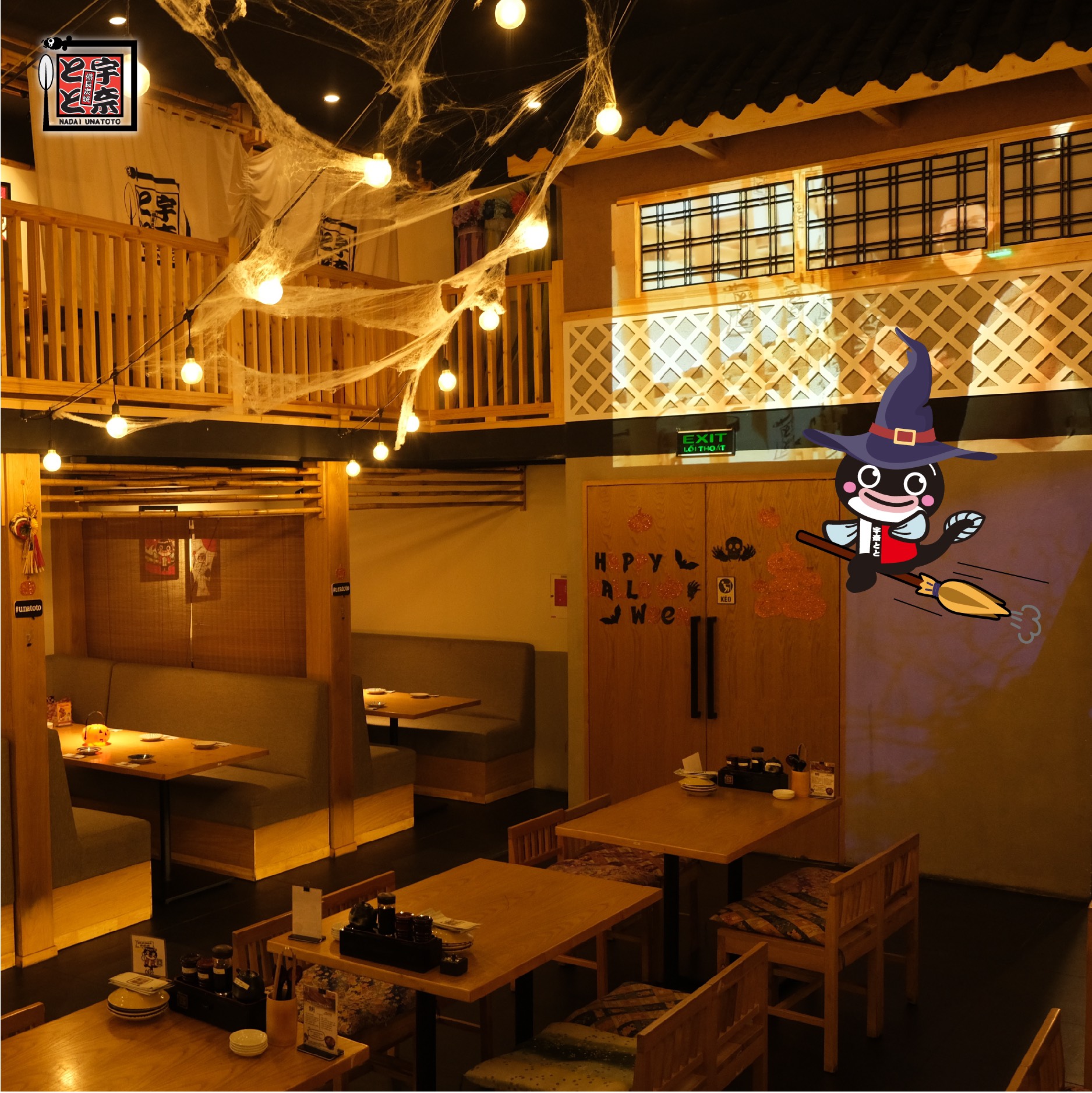 ( Không khí ma mị mang đậm chất Halloween )