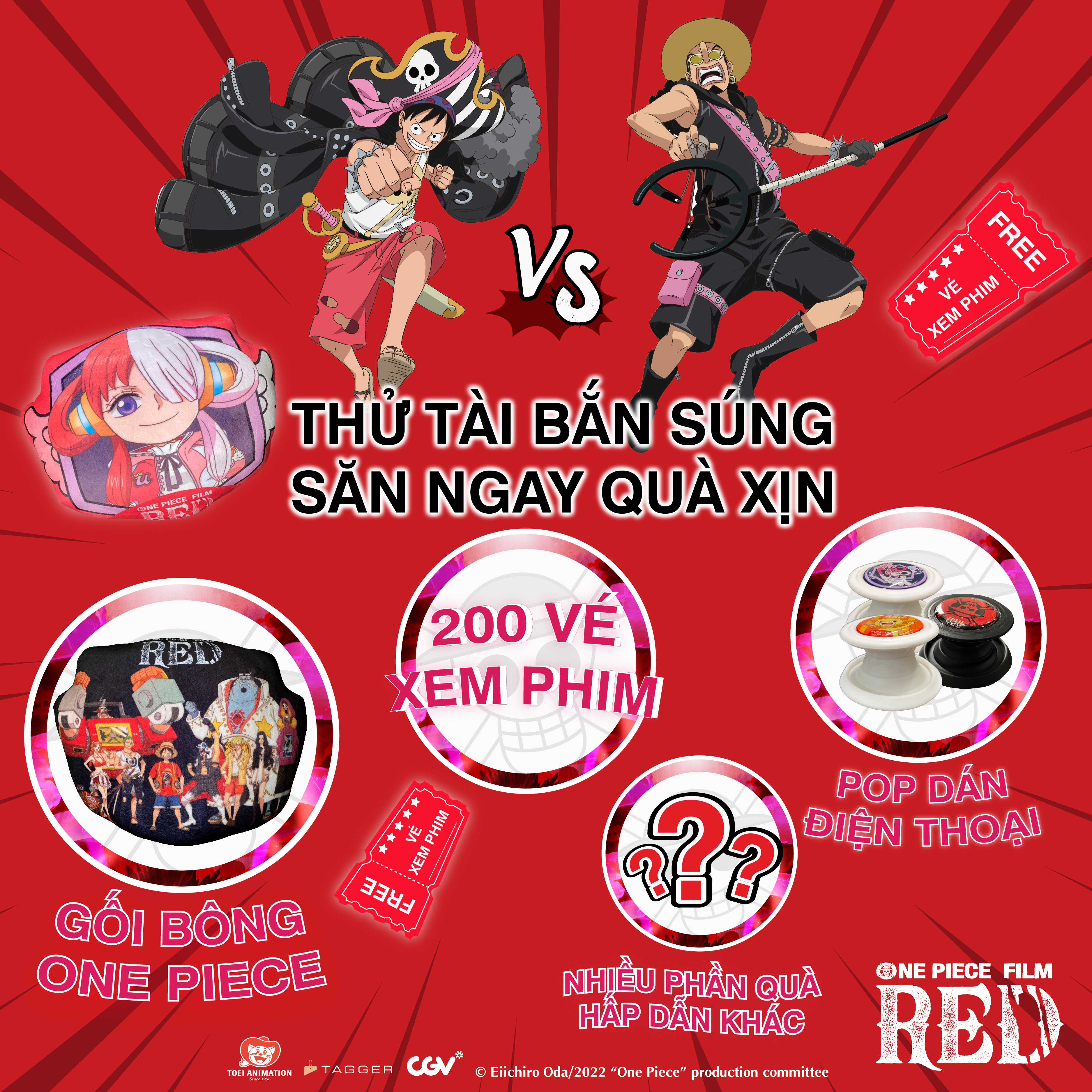 Event One Piece thử tài bắn súng 