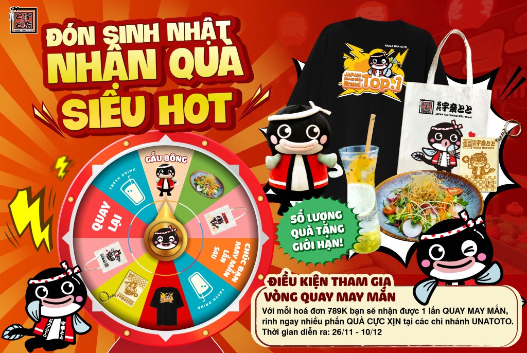 Mừng sinh nhật Unatoto