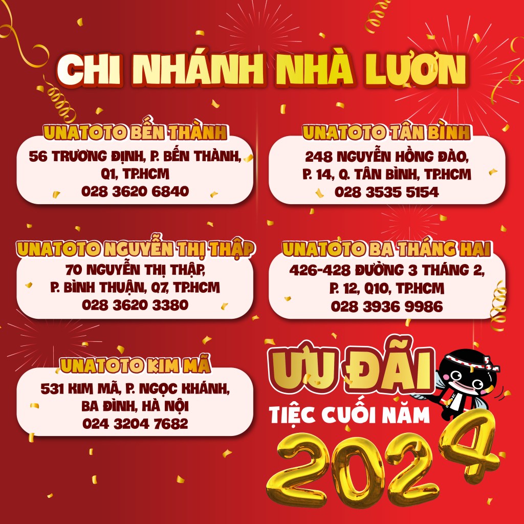 Ưu đãi khi đặt tiệc