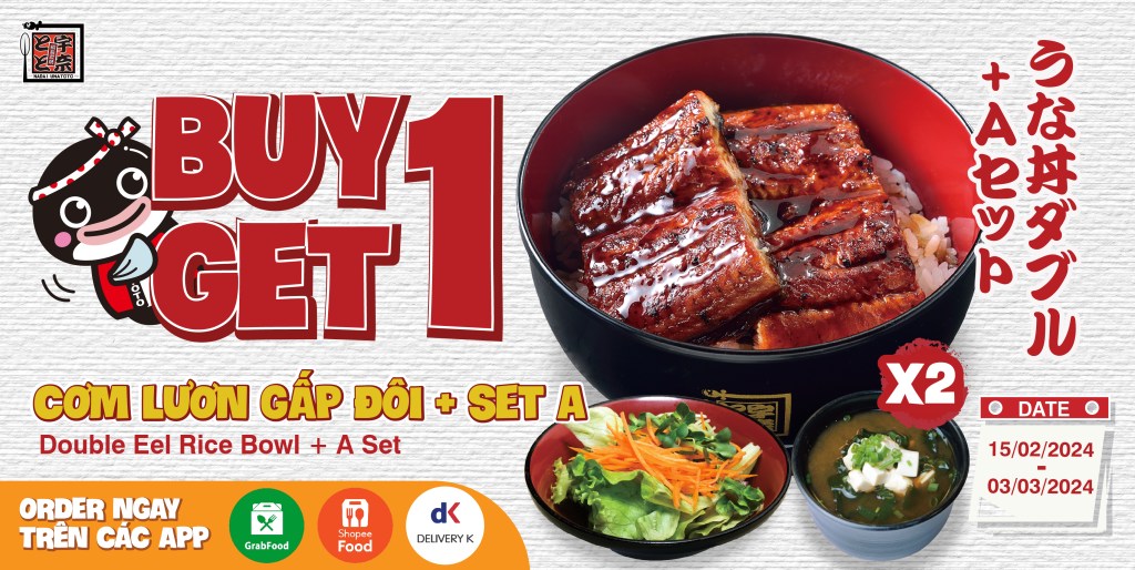 Chương trình MUA 1 TẶNG 1 