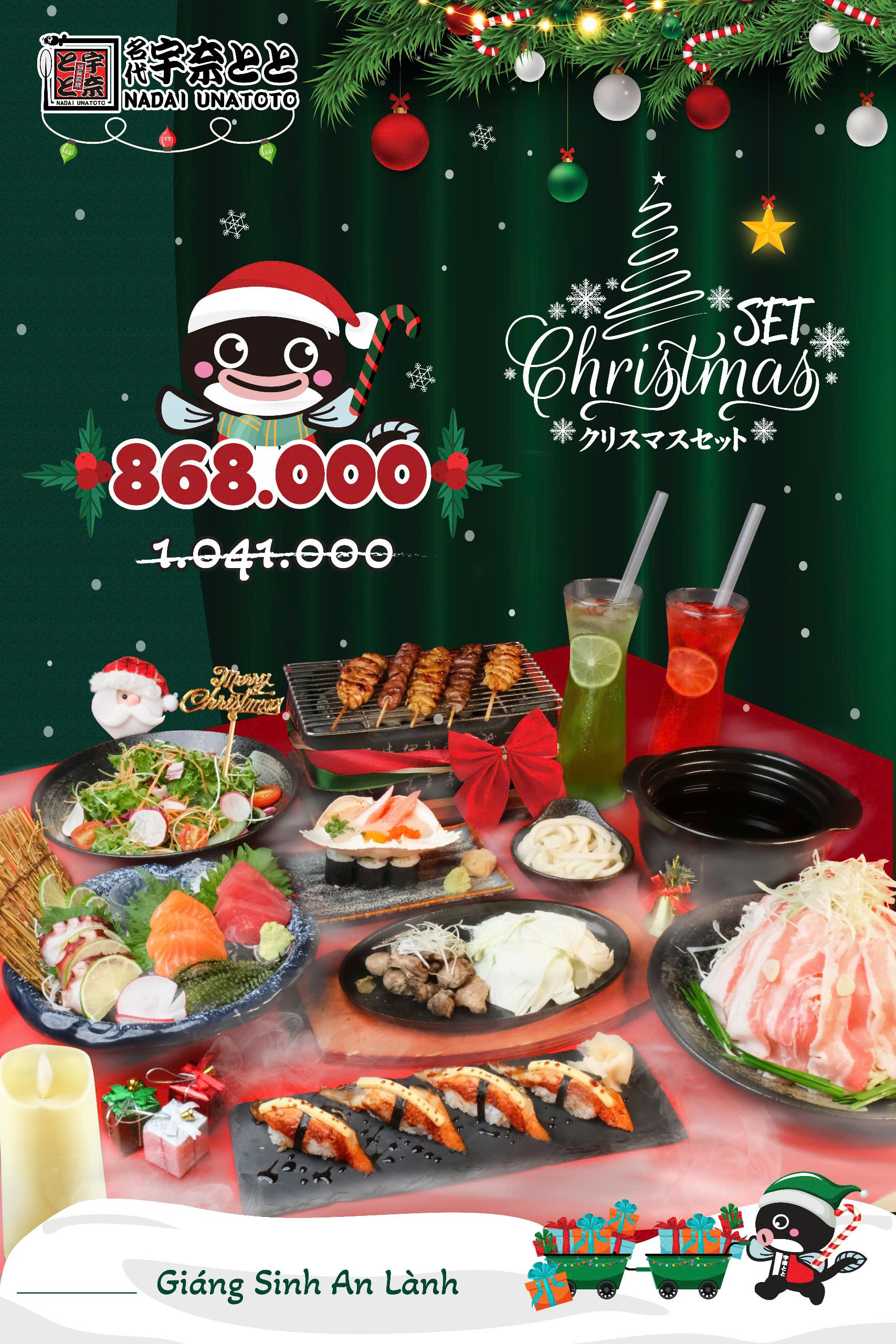Combo Giáng sinh Tại Unatoto Việt Nam