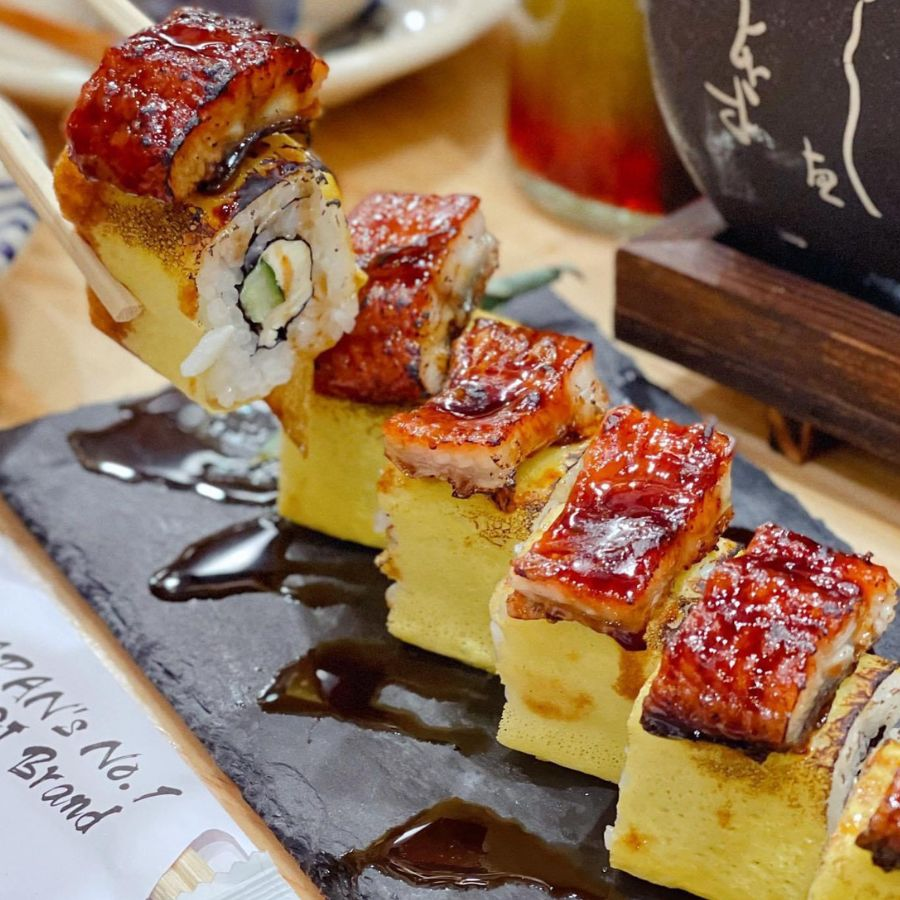 Cơm Cuộn Sushi Lươn Hấp Dẫn