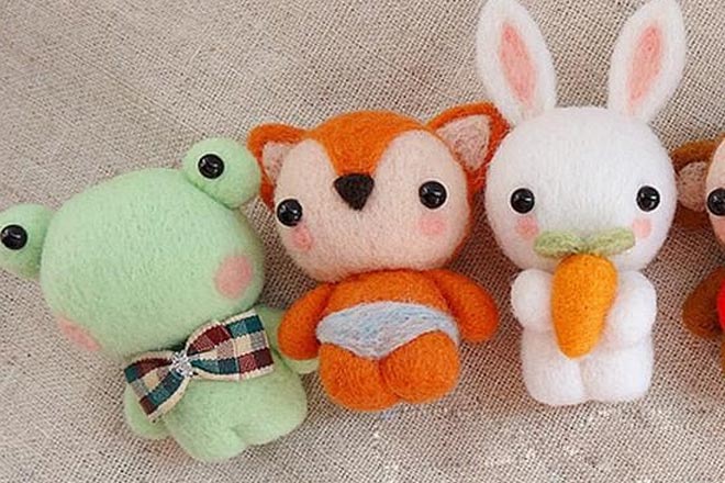 Gấu bông & đồ handmade (Nguồn Internet)