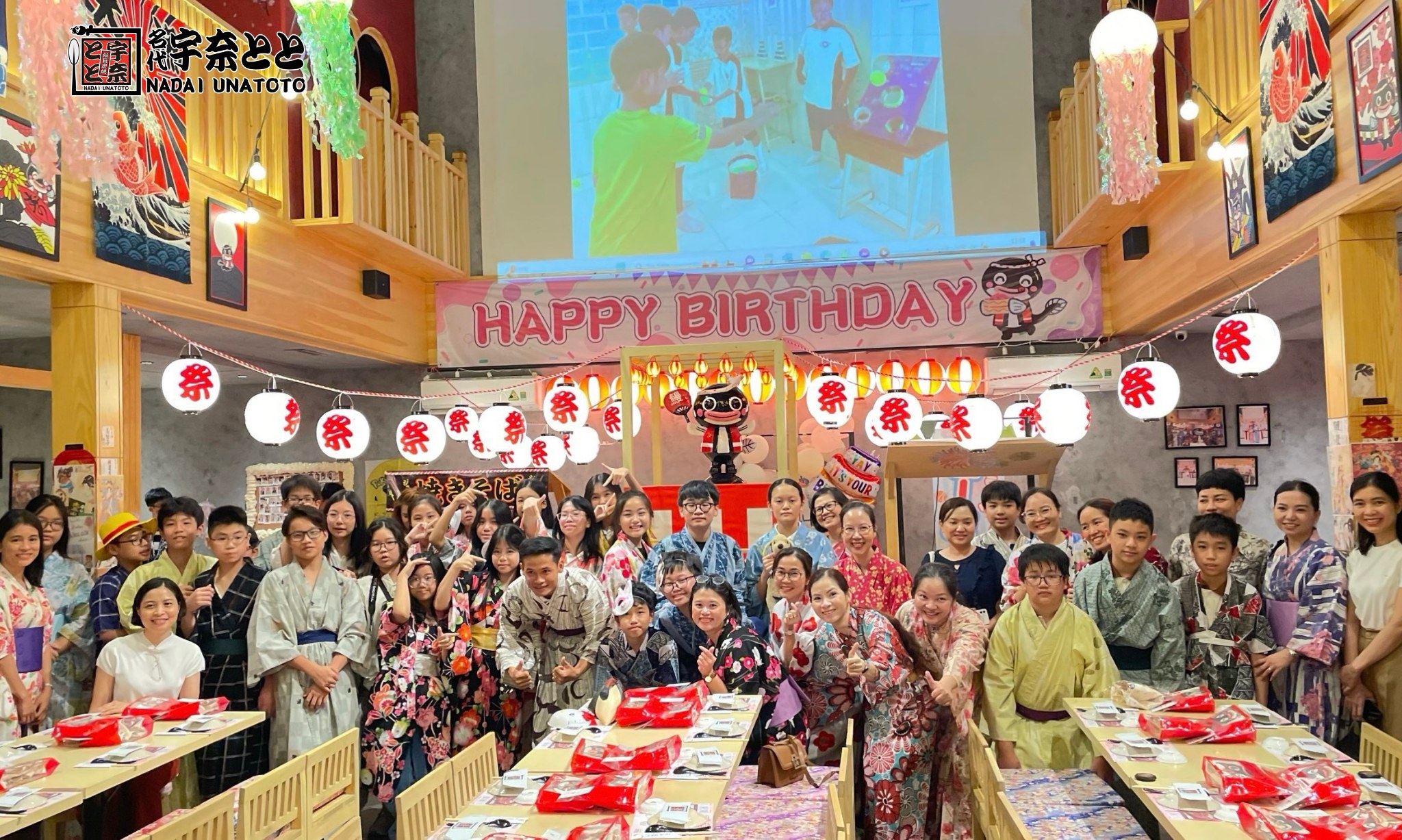 Mừng sinh nhật tại Izakaya Unatoto