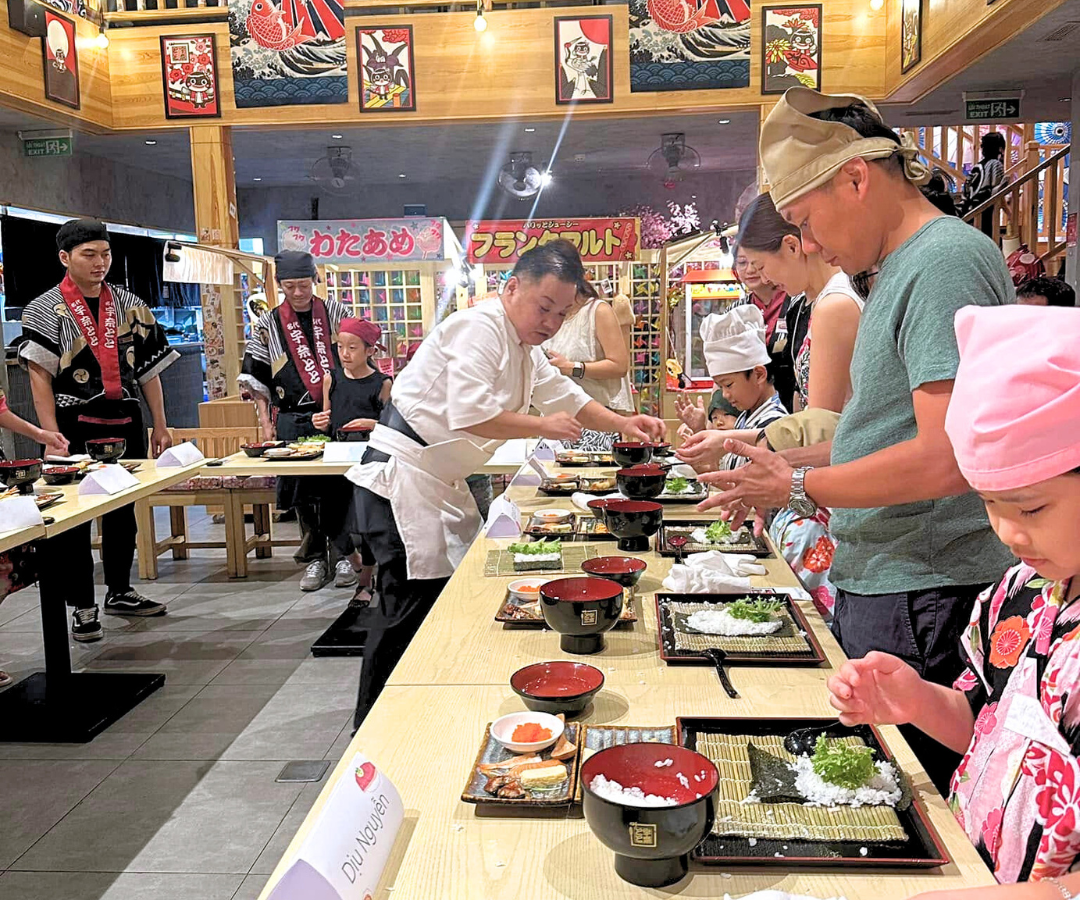 Workshop Sushi tại Izakaya Unatoto Nguyễn Thị Thập