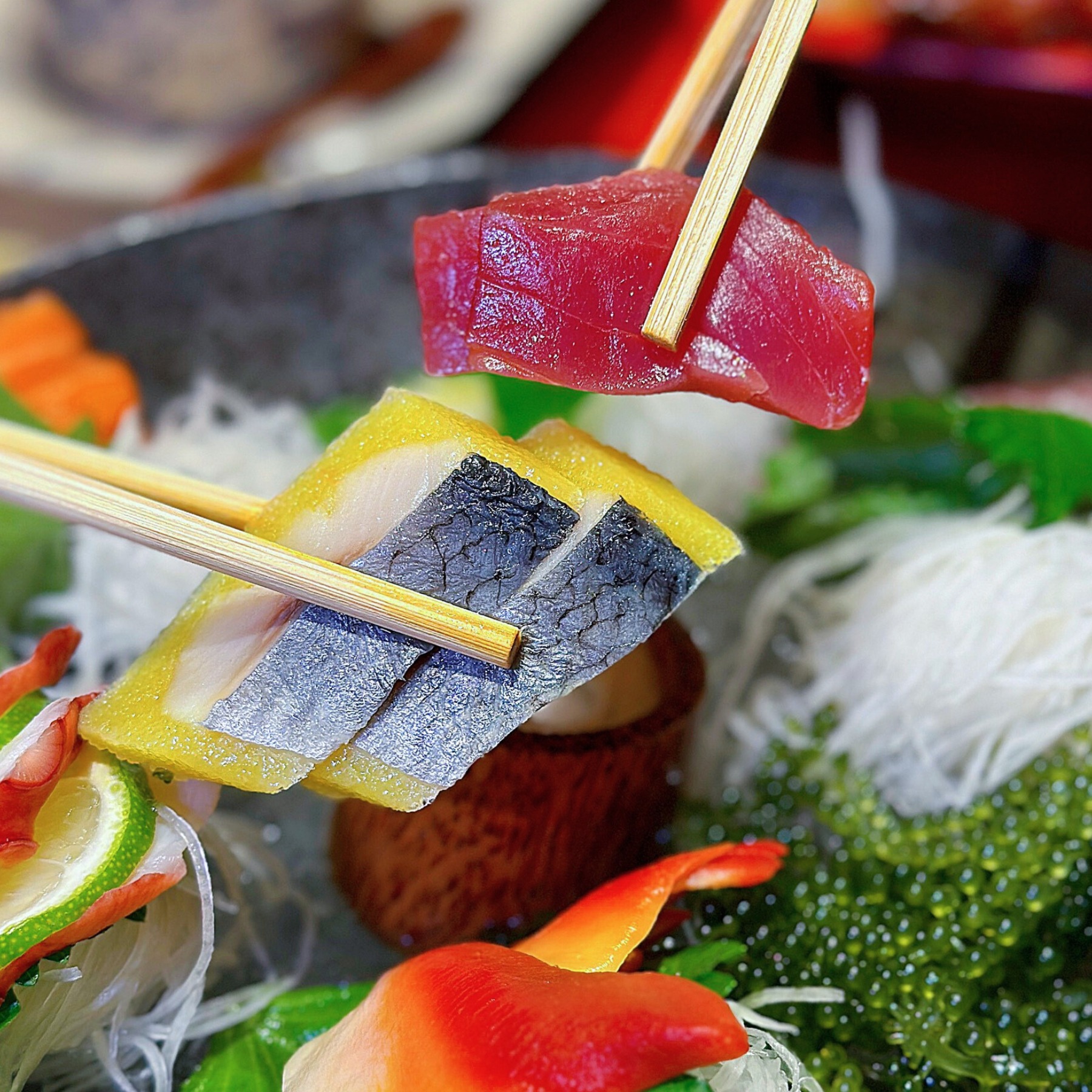 Sashimi tại Izakaya Unatoto