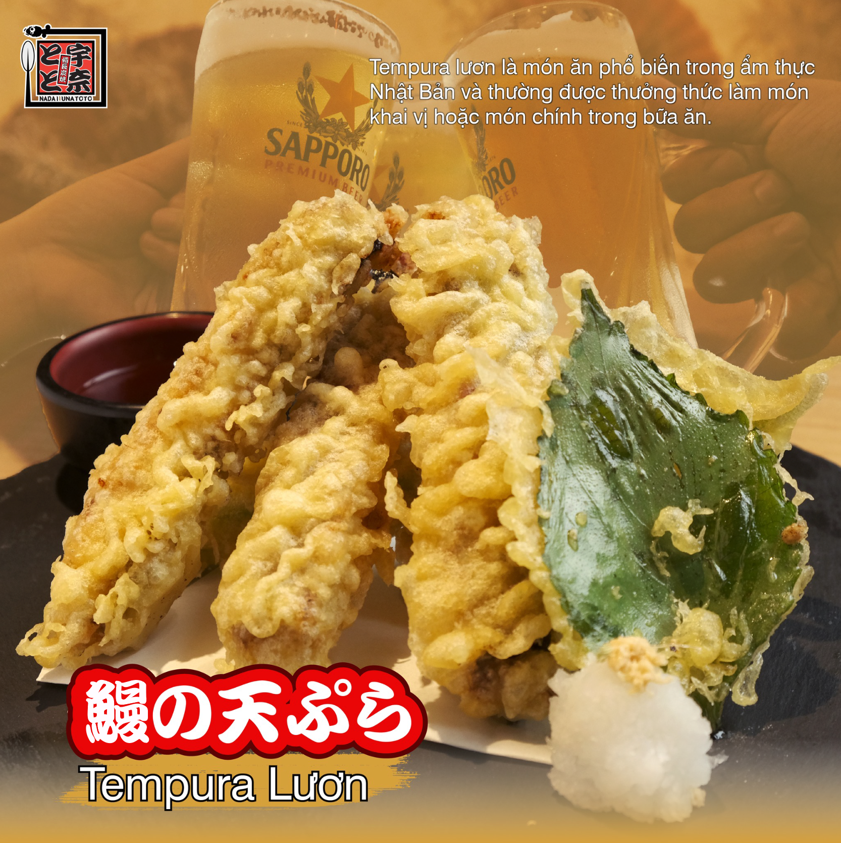 Tempura lươn