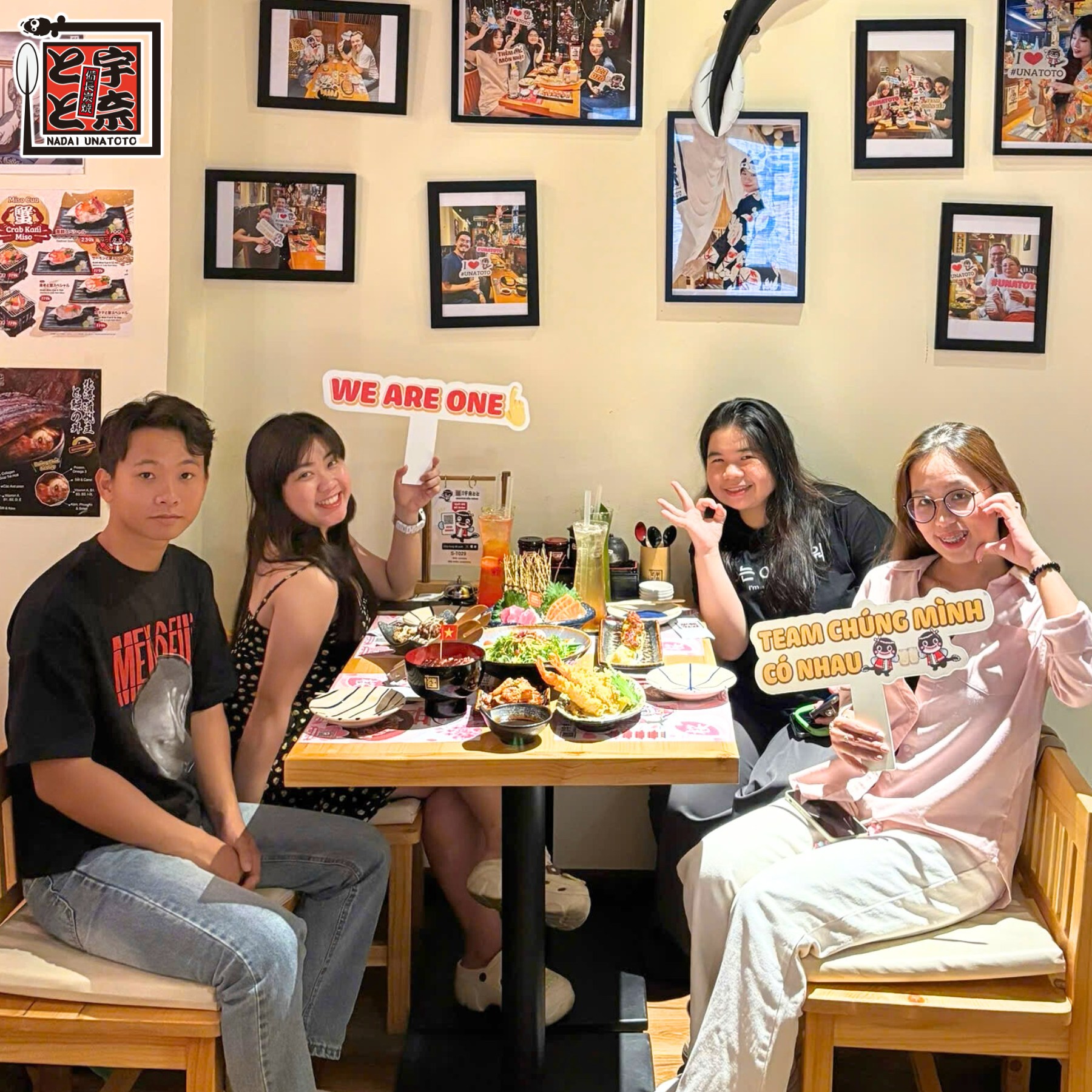 Bữa trưa nhanh gọn nhưng vẫn chuẩn vị Nhật cùng nhóm bạn