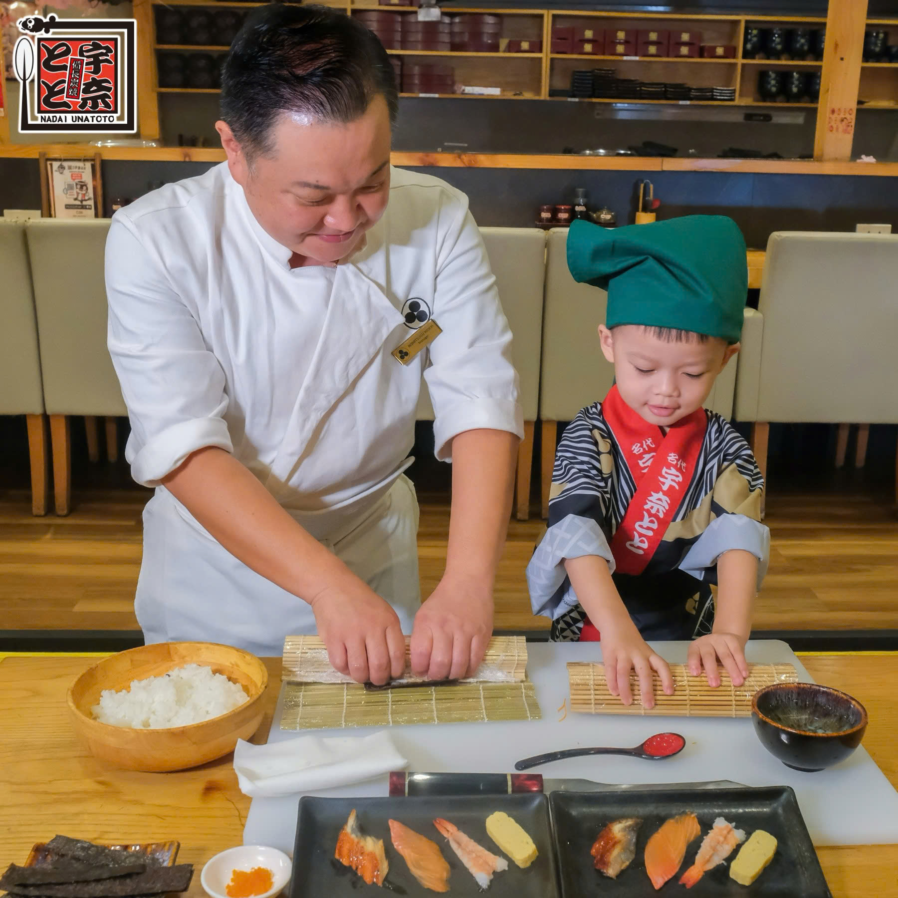 Cùng bé học làm Temari Sushi tại chi nhánh Nguyễn Thị Thập