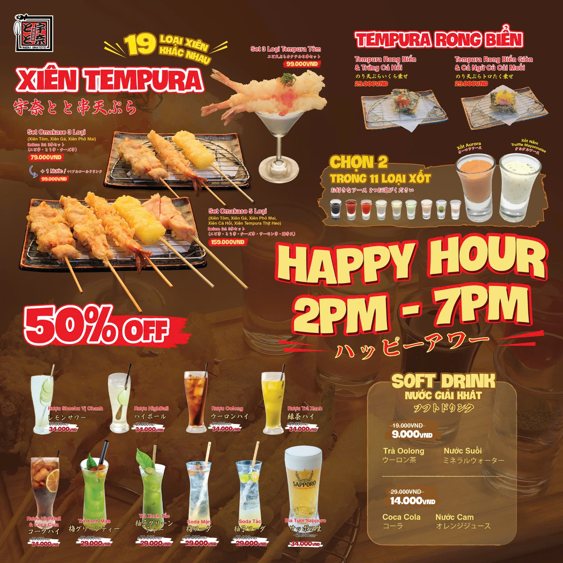 Giờ Vàng Tempura Xiên Que