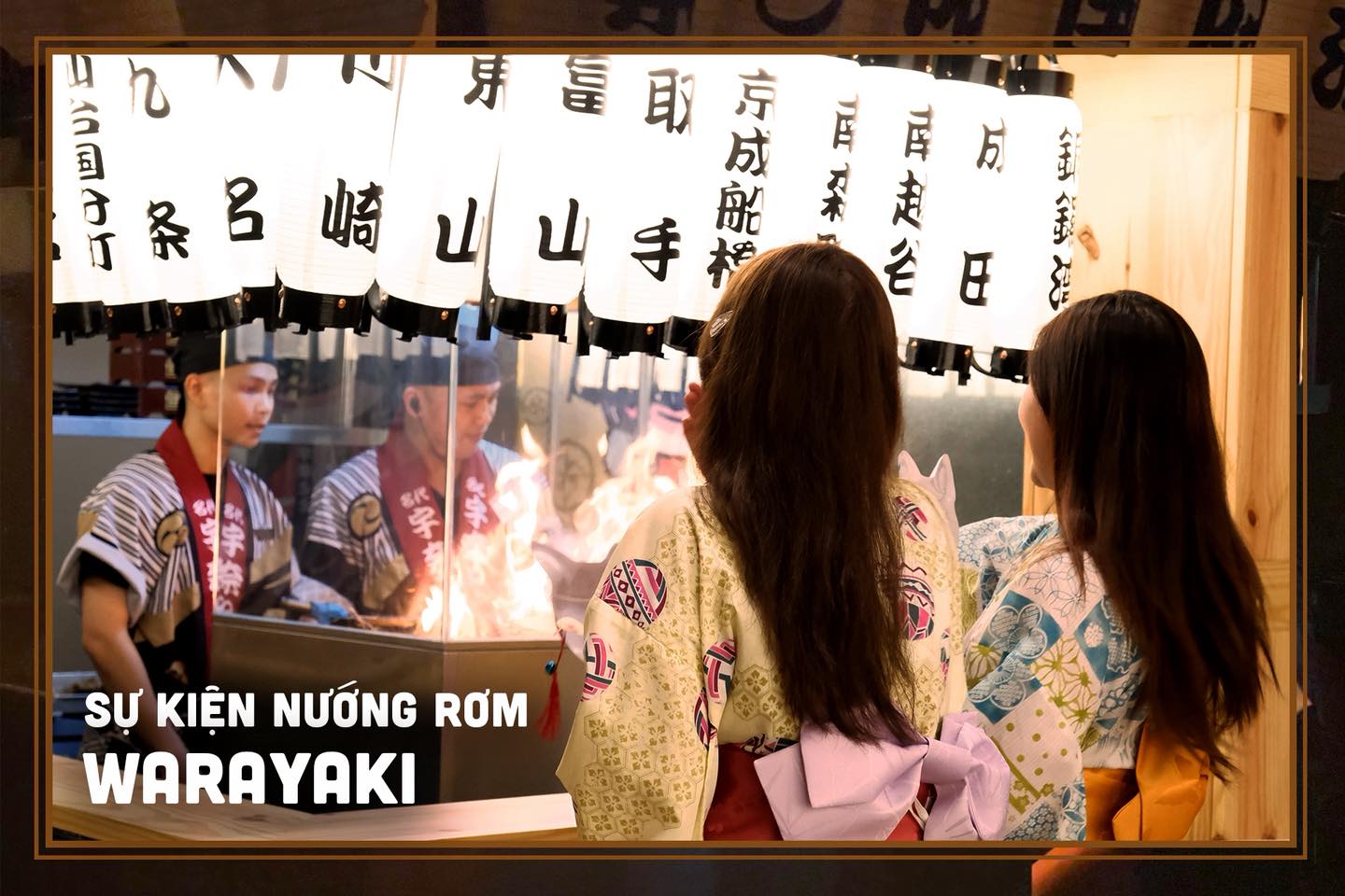 Warayaki – phong cách nướng rơm truyền thống đậm chất Nhật 