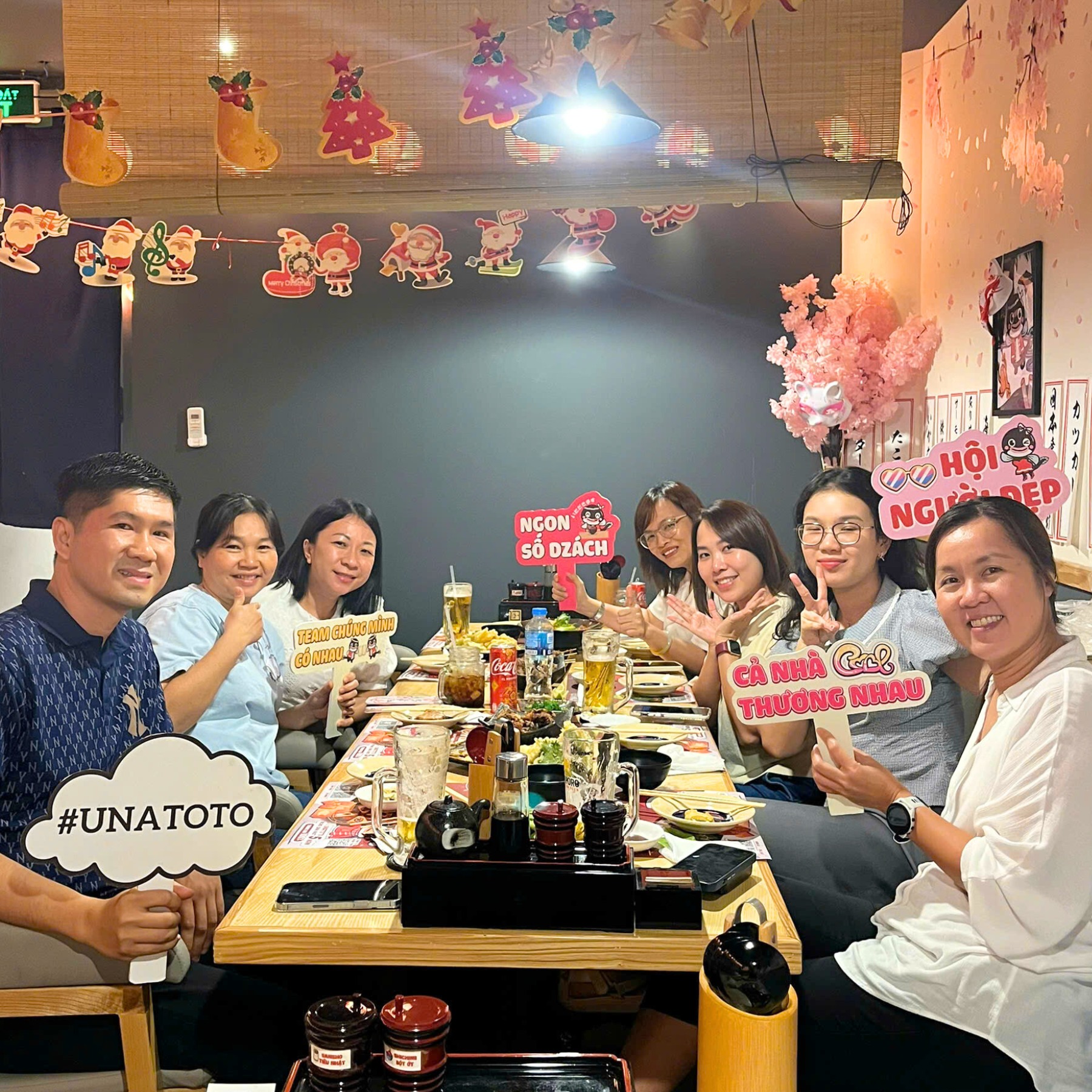 Đặt tiệc sau giờ làm phong cách Nhật