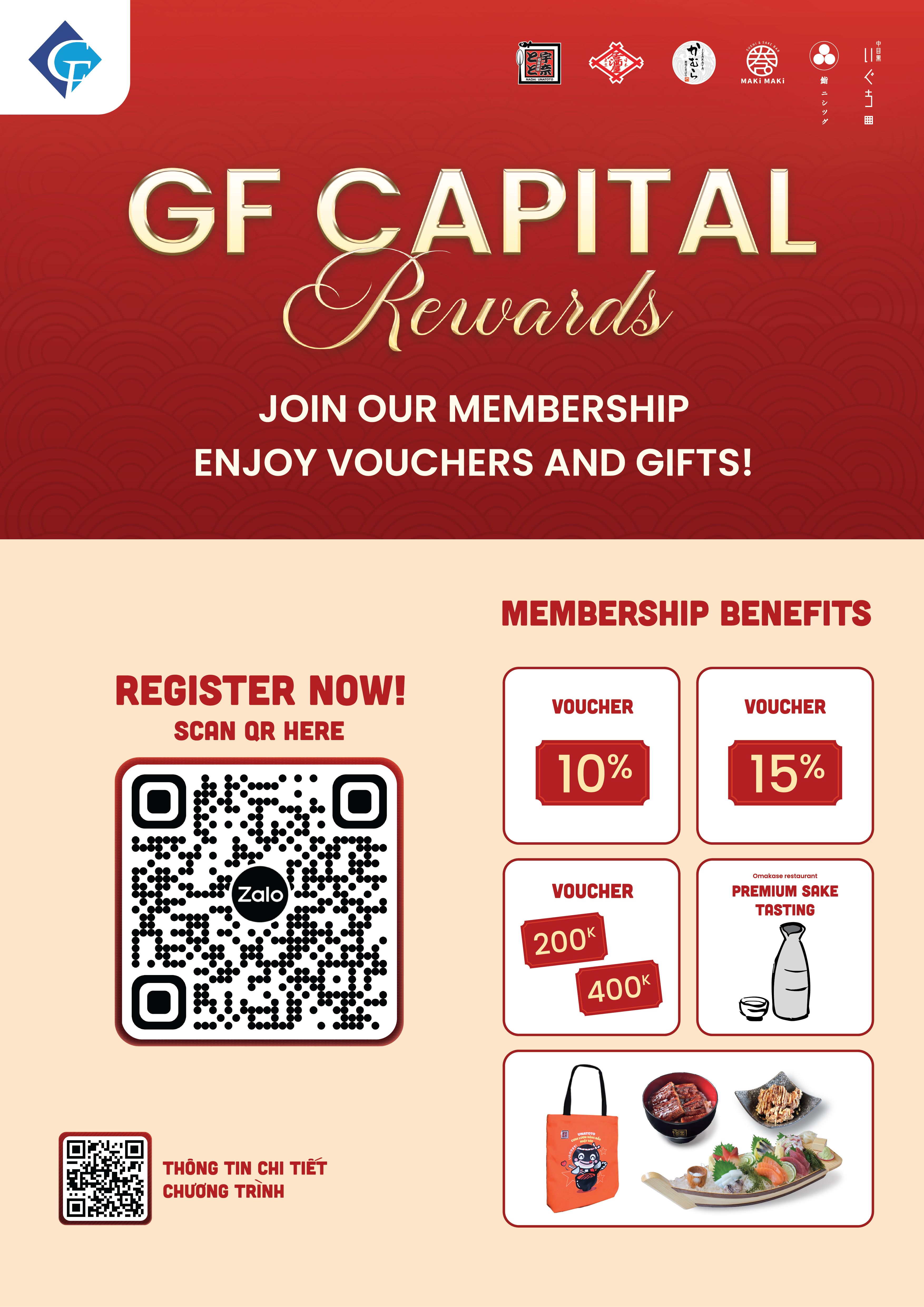 CHƯƠNG TRÌNH THẺ THÀNH VIÊN GF CAPITAL REWARDS