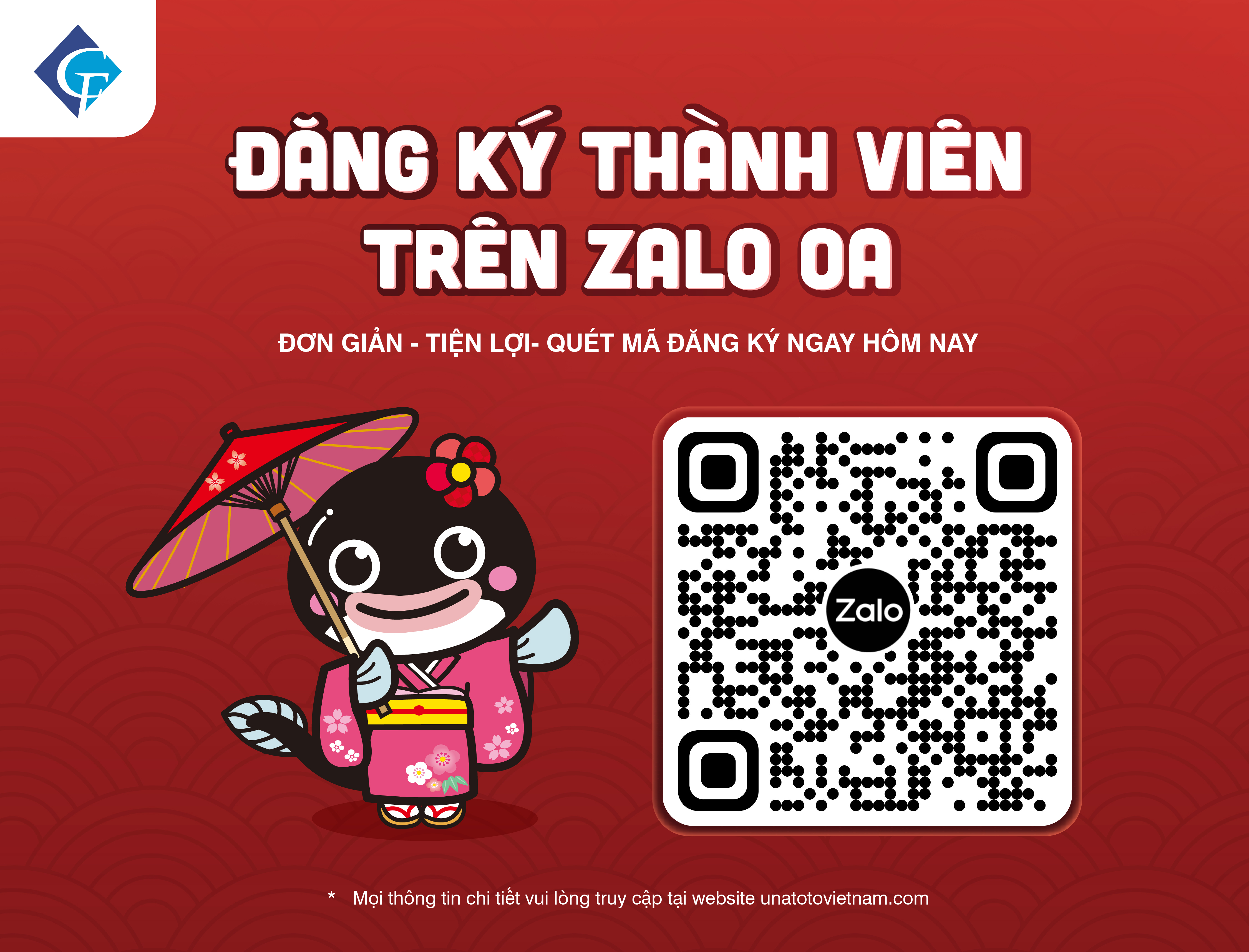 ĐĂNG KÝ THÀNH VIÊN TRÊN ZALO OA