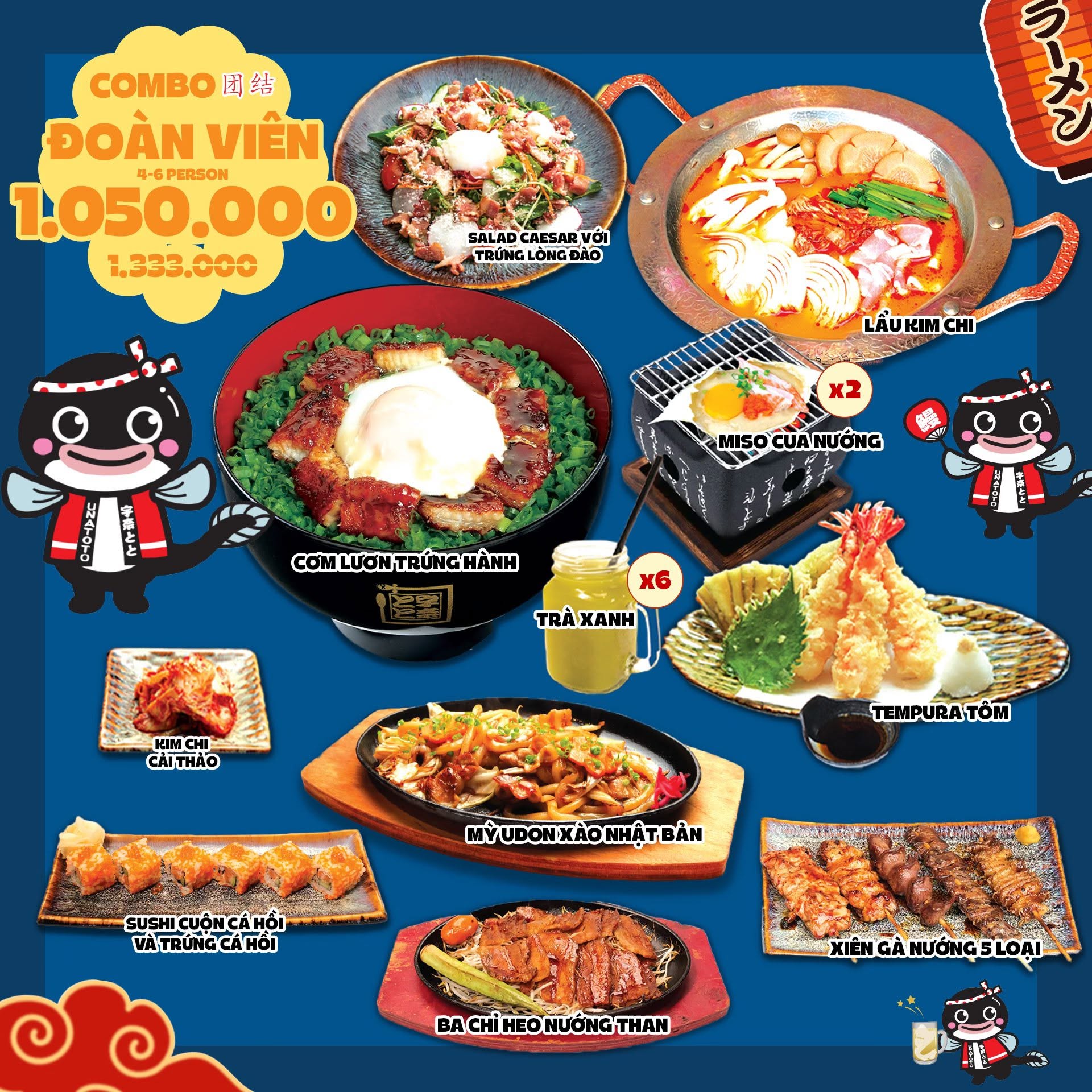 DANKETSU – ĐOÀN VIÊN | Combo Cho 4–6 Người